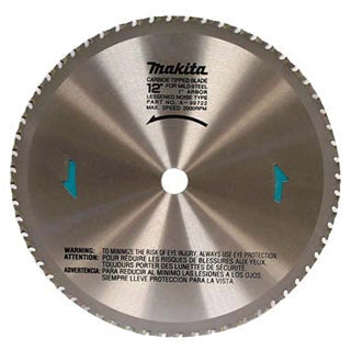 12 x 76 Tooth CarbideTipped MetalCutting Saw Blade